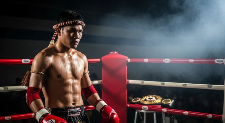 A Patong Boxing Stadium ticket with a seat at the air-conditioned arena in Phuket