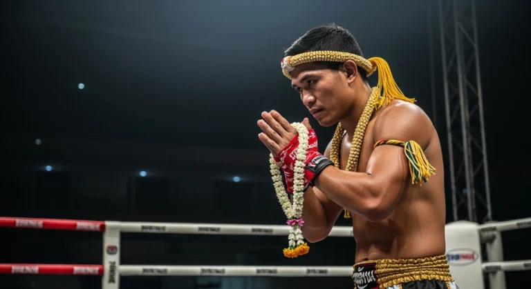 muay thai wai kru ritual before fight